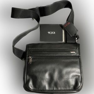 TUMI: Napa Leather Small Flap Crossbody